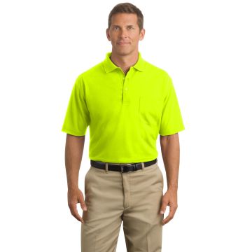 CornerStone CS402P DISCONTINUED Industrial Pocket Pique Polo