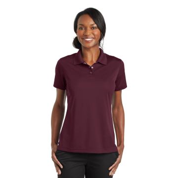 CornerStone CS422  DISCONTINUED  CornerStone &#174;  Ladies Micropique Gripper Polo. CS422 - Maroon