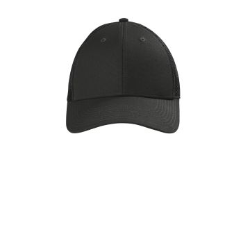 CornerStone CS811 CornerStone &#174;   Canvas Mesh Back Cap. CS811 - Black