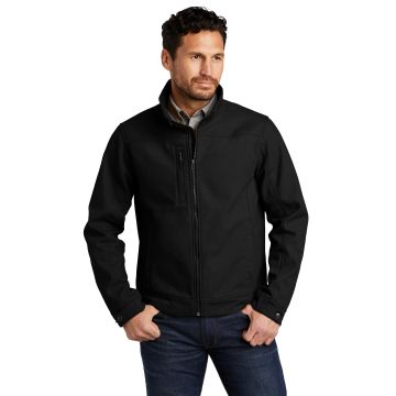 CornerStone CSJ60 CornerStone &#174;  Duck Bonded Soft Shell Jacket CSJ60 - Black