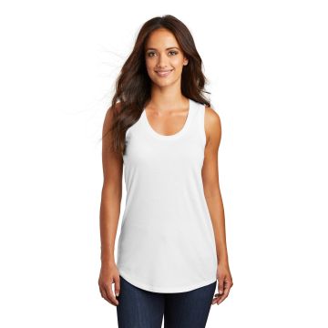 District DM138L District  &#174;  Women's Perfect Tri &#174;  Racerback Tank. DM138L - White