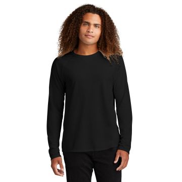 District DT572 District &#174;  Featherweight French Terry &#153;  Long Sleeve Crewneck DT572 - Black