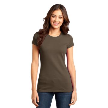 District DT6001 District &#174;  Women's Fitted Very Important Tee &#174; . DT6001 - Brown