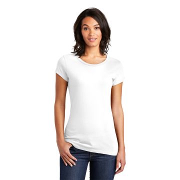 District DT6001 District &#174;  Women's Fitted Very Important Tee &#174; . DT6001 - White