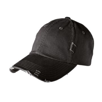 District DT600 District &#174;  Distressed Cap. DT600 - Black