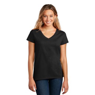 District DT8001 District  &#174;  Women's Re-Tee  &#153;  V-Neck DT8001 - Black