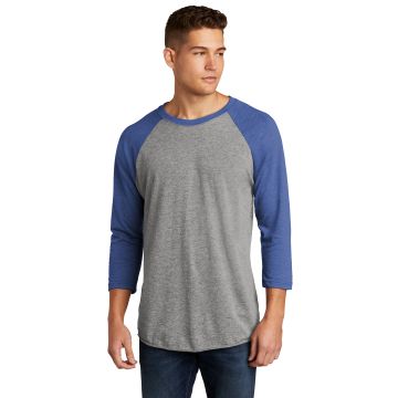 Next Level NL6051 Apparel Unisex Tri-Blend 3/4-Sleeve Raglan Tee