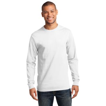Port & Company PC61LS Port & Company &#174;  - Long Sleeve Essential Tee. PC61LS - White