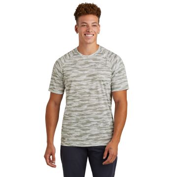 Sport-Tek ST375 Sport-Tek &#174;  Drift Camo Tee ST375 - White