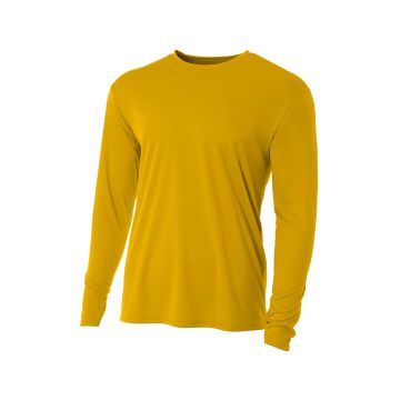 A4 Cooling Performance Long Sleeve Tee A4N3165 - Gold