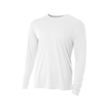 A4 Cooling Performance Long Sleeve Tee A4N3165 - White