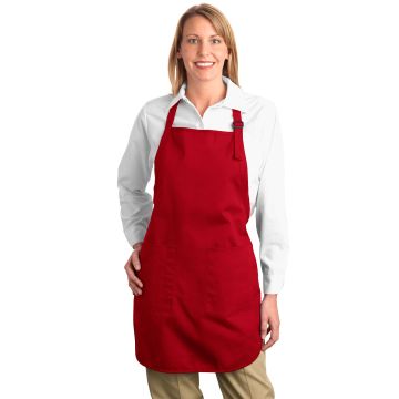 Port Authority &  Full-Length Apron with Pockets.  A500