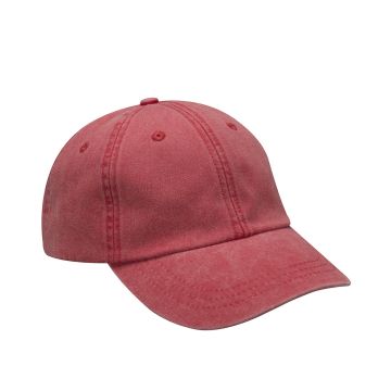 Adams AD969 Optimum Pigment Dyed-Cap - RED