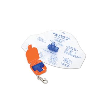 ADC 4056Q Adsafe Plus Face Shield with One-Way Valve - Orange