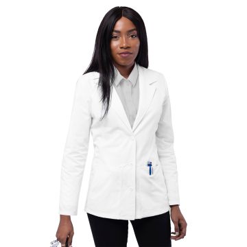 Adar 2814 Women's Four-Pocket Tailored 28" Lab Coat