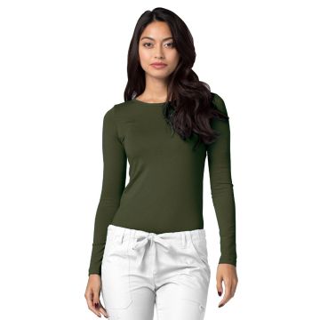 Adar 2900 Women's Long Sleeve Tee - Olive