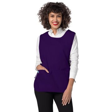 Adar 702 Unisex Cobbler Apron - Purple