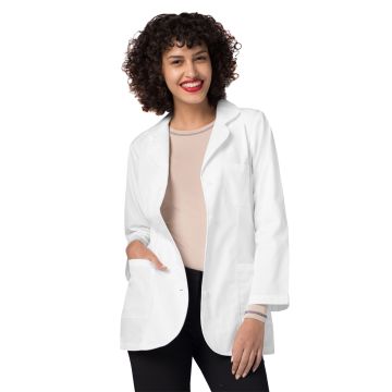 Adar 806 Women's Three-Pocket 30" Princess Cut Consultation Lab Coat