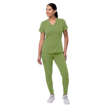 Adar P9500 Women's Modern Athletic Jogger Scrub Set