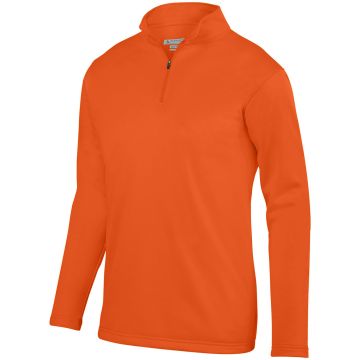 Augusta Sportswear AG5507 Adult Wicking Fleece Quarter-Zip Pullover - ORANGE