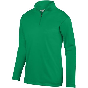 Augusta Sportswear AG5507 Adult Wicking Fleece Quarter-Zip Pullover - KELLY