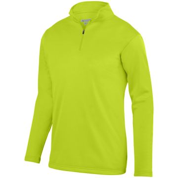 Augusta Sportswear AG5507 Adult Wicking Fleece Quarter-Zip Pullover - LIME