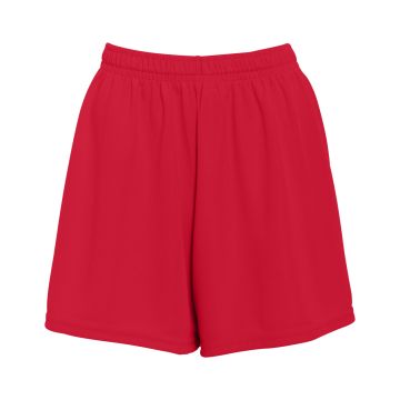 Augusta Sportswear AG960 Ladies' Wicking Mesh Short - RED