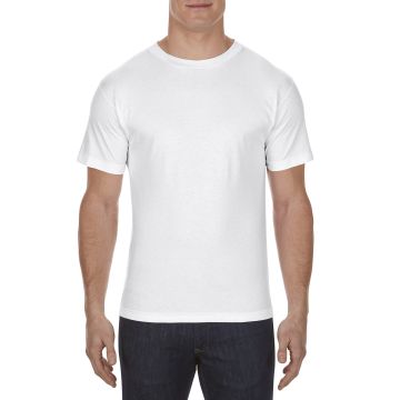 American Apparel AL1301 Unisex Heavyweight Cotton T-Shirt - WHITE
