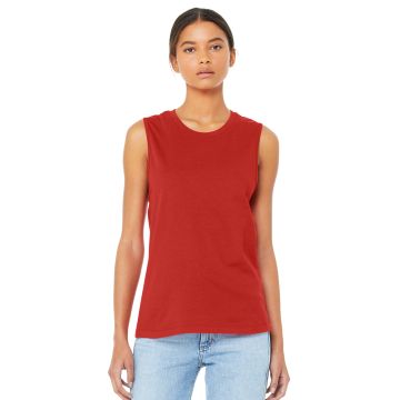Bella + Canvas B6003 Ladies' Jersey Muscle Tank - RED