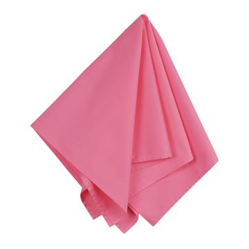 Big Accessories BA001 Solid Bandana - PINK