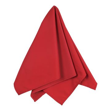 Big Accessories BA001 Solid Bandana - RED