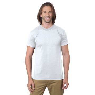 Bayside BA1701 Adult 5.4 oz., 50/50 T-Shirt - WHITE