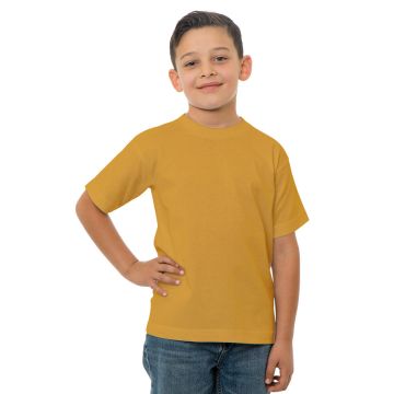 Bayside BA4100 Youth 6.1 oz., 100 % Cotton T-Shirt - GOLD