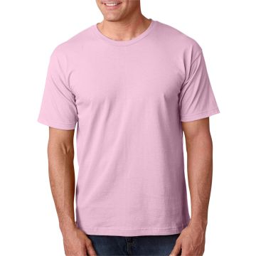 Bayside BA5040 Adult 5.4 oz., 100% Cotton T-Shirt - PINK