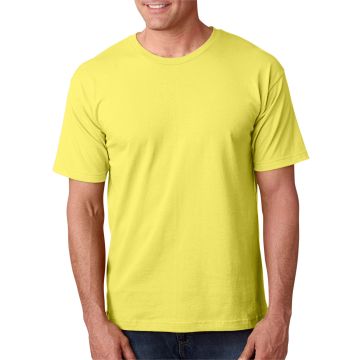 Bayside BA5040 Adult 5.4 oz., 100% Cotton T-Shirt - YELLOW