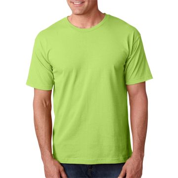 Bayside BA5040 Adult 5.4 oz., 100% Cotton T-Shirt - LIME