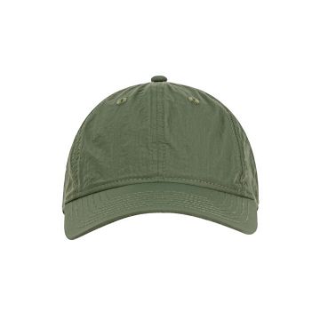 Big Accessories BA715 Crinkle Nylon Cap - OLIVE