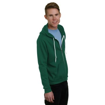 Bayside BA875 Unisex 7 oz. 50/50 Full-Zip Fashion Hooded Sweatshirt