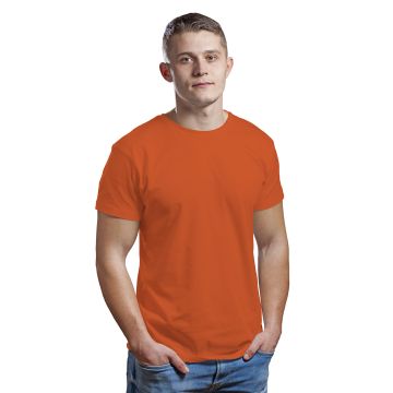 Bayside BA9500 Unisex 4.2 oz., 100% Cotton Fine Jersey T-Shirt - ORANGE