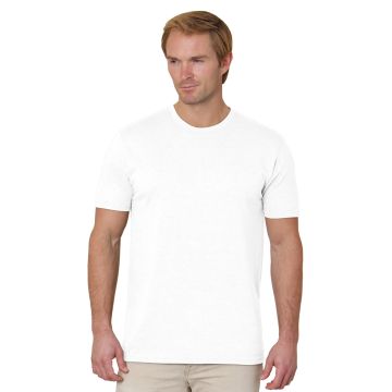 Bayside BA9510 Unisex Fine Jersey T-Shirt - WHITE