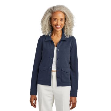 Brooks Brothers Women's Mid-Layer Stretch Button Jacket BB18205