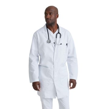 Grey's Anatomy 0914 Men's Five-Pocket 37" Full-Length Noah Lab Coat