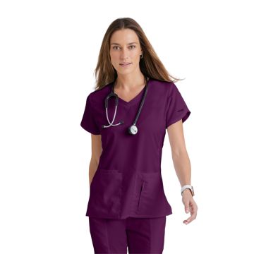 Grey's Anatomy 41423 Women's Four-Pocket V-Neck Cora Scrub Top