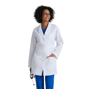 Grey's Anatomy 4481 Women's Three-Pocket 34" Mid-Length Lily Lab Coat