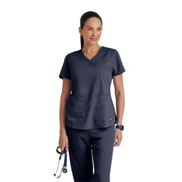Grey's Anatomy 71166 Women's Two-Pocket V-Neck Aubrey Scrub Top