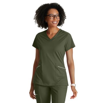 Barco BOT209 Women's Two-Pocket V-Neck Victory Scrub Top