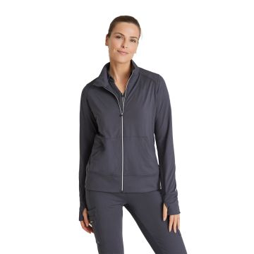 Barco BOW896 Women's Two-Pocket Arena Warm-Up Scrub Jacket