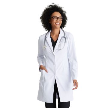Barco BRC966 Women's Three-Pocket 35" Mid-Length Grace Lab Coat
