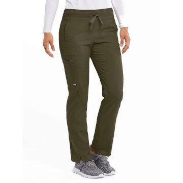 Grey's Anatomy GRSP500 Women's Three-Pocket Kim Scrub Pant - Olive