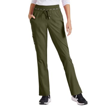Grey's Anatomy GRSP526 Women's Seven-Pocket Serena Scrub Pant - Olive